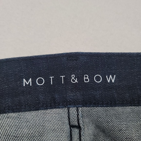 Mott & Bow Men Crosby Skinny Jeans 34x34 Dark Wash Stretch Denim - Picture 8 of 15